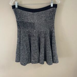 Marc by Marc Jacobs sweater skirt grey and black knit winter small -J
